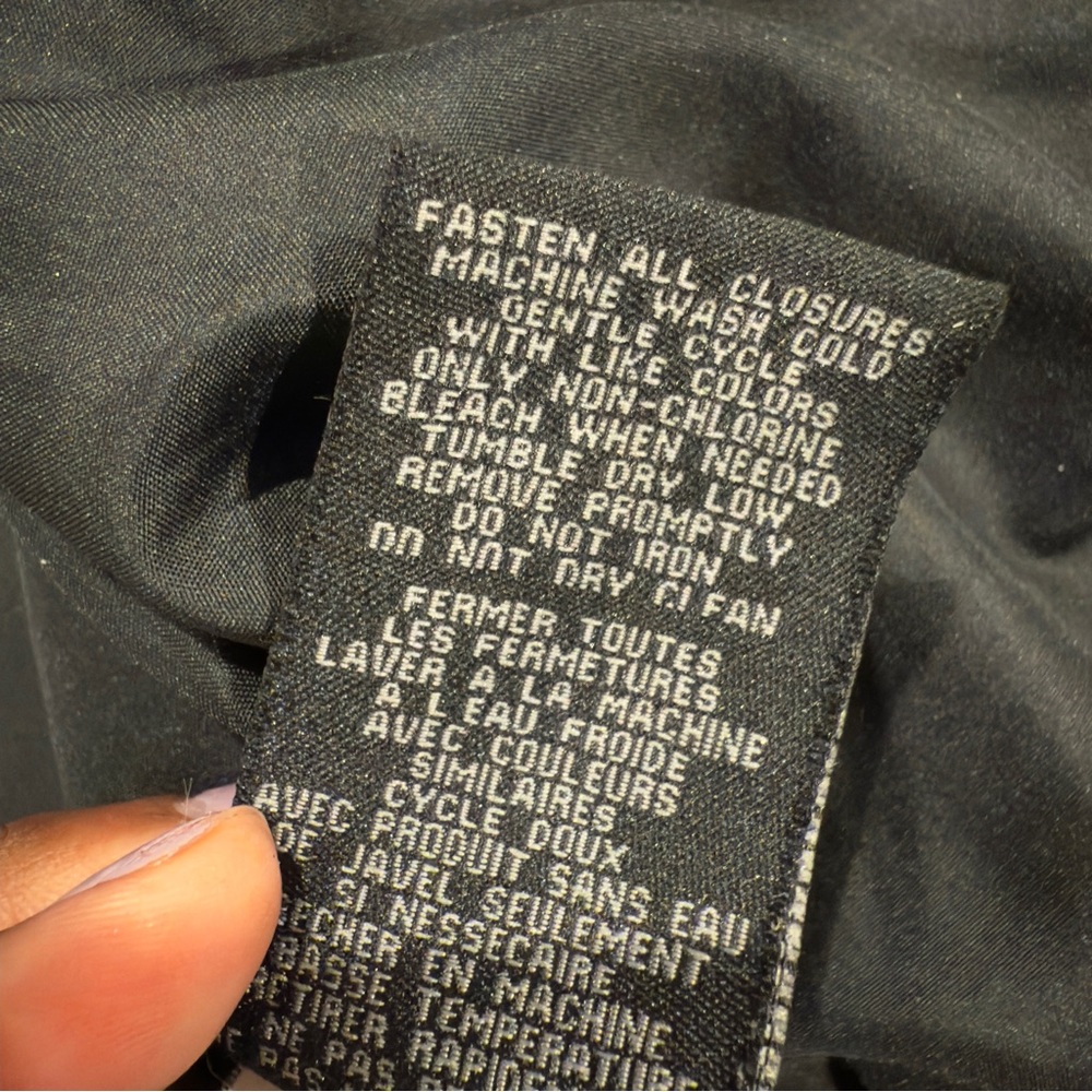 Steve Madden Black Hooded Winter Parker Coat Jacket Women Size M - Picture 14 of 16
